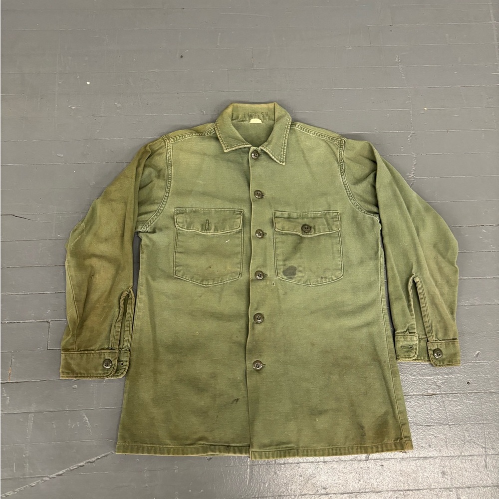 Vintage 70s USMC military shirt